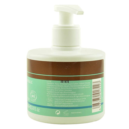 Gel curatare maini cu argila alba, menta si rodie, bio, 300 ml