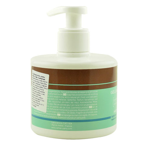 Gel curatare maini cu argila alba, menta si rodie, bio, 300 ml