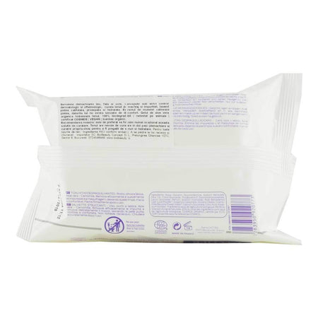 Servetele demachiante pentru ten si ochi Cattier, bio, 25 buc