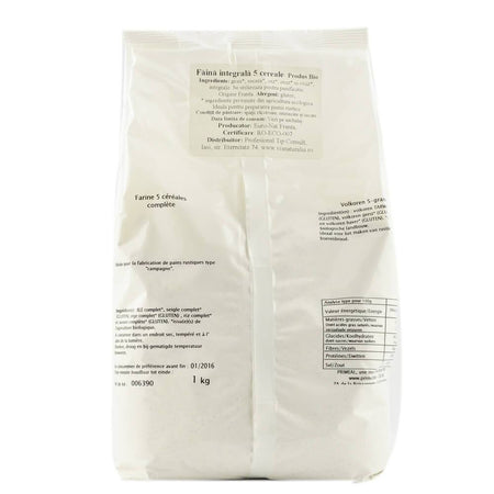 Faina integrala 5 cereale, bio, 1kg