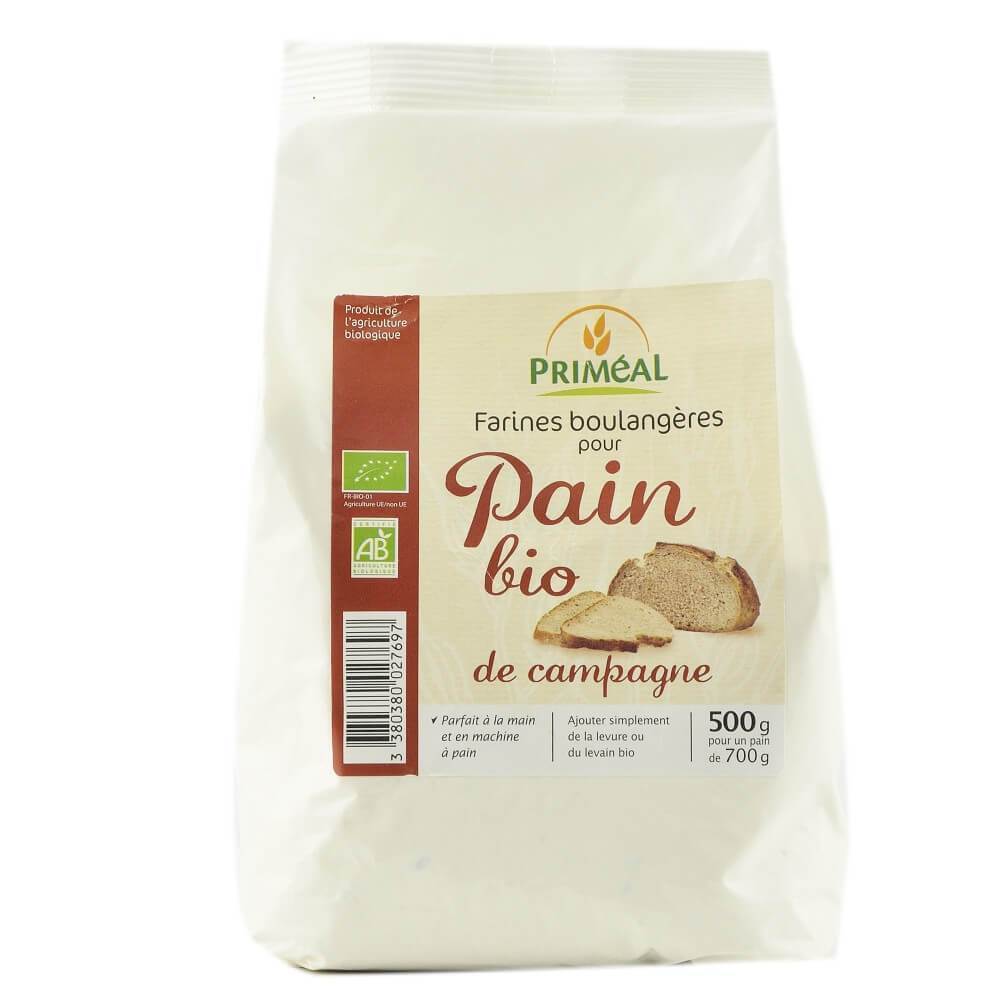 Amestec organic pentru paine de tara, 500g - Republica BIO