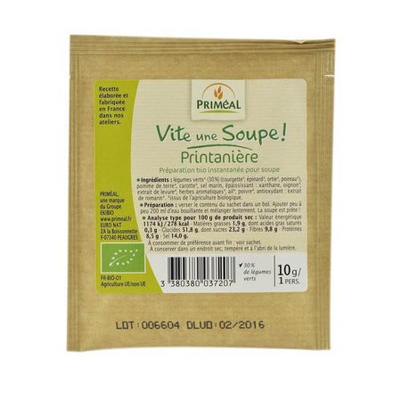 Supa de primavara cu quinoa (plic), bio, 10g