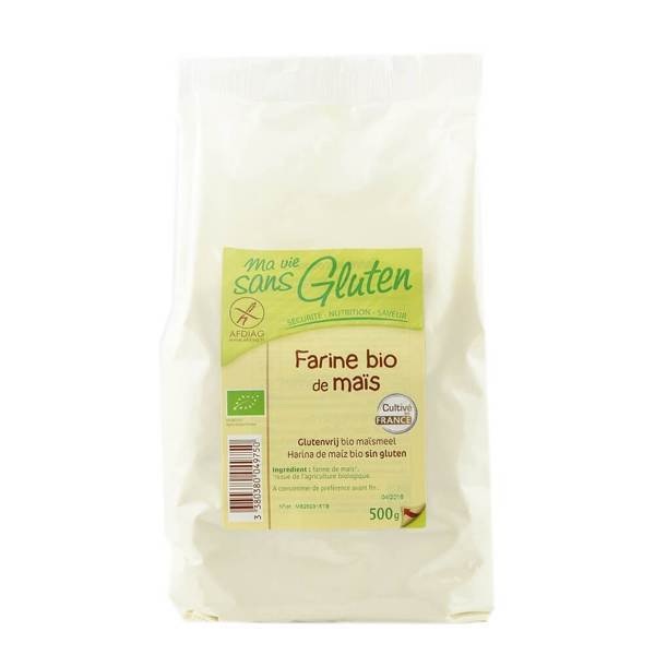 Faina de porumb fara gluten, Ma Vie Sans Gluten, bio, 500g