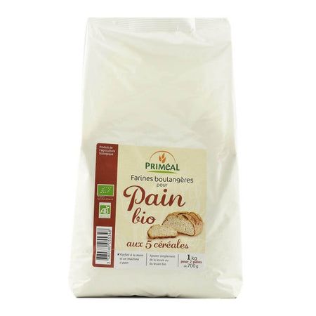 Amestec organic cu 5 cereale pentru paine, 1kg - Republica BIO