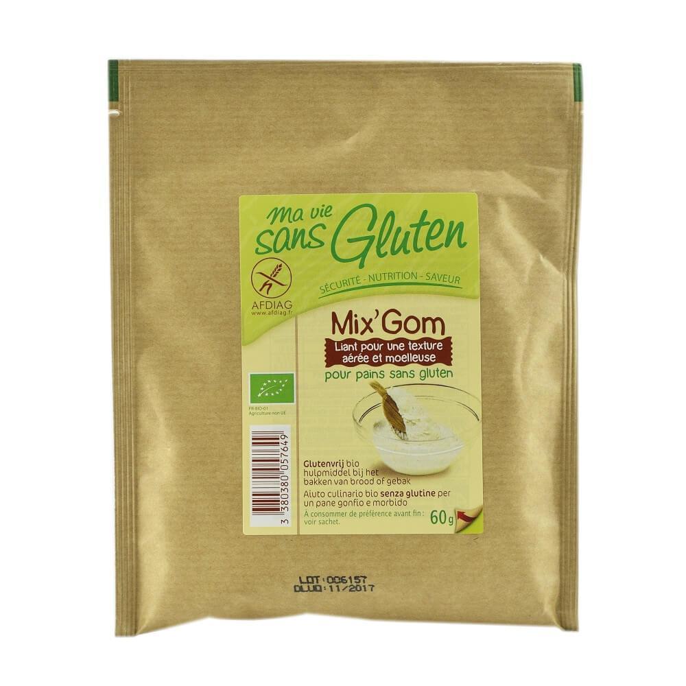 Mixgom - aditiv afanare fara gluten, bio, 60g