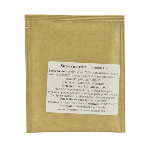 Supa cu urzici (plic), bio, 10g