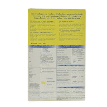 Bicarbonat de sodiu pentru menaj, bio, 1 kg - Republica BIO