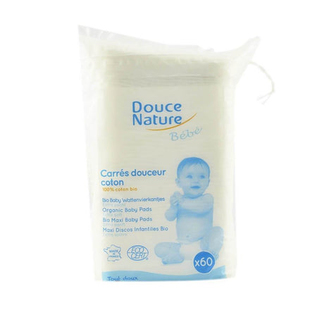 Servetele uscate pentru bebelusi Douce Nature, bio, 60 buc