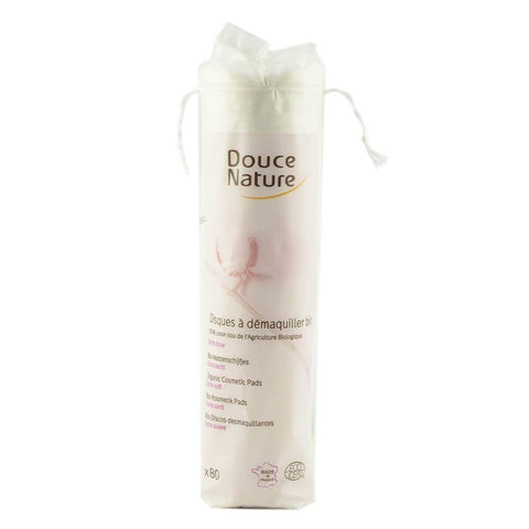Dischete demachiante Douce Nature, bio, 80 buc
