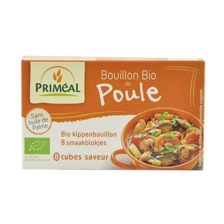Concentrat supa pui (cuburi), bio, 80g