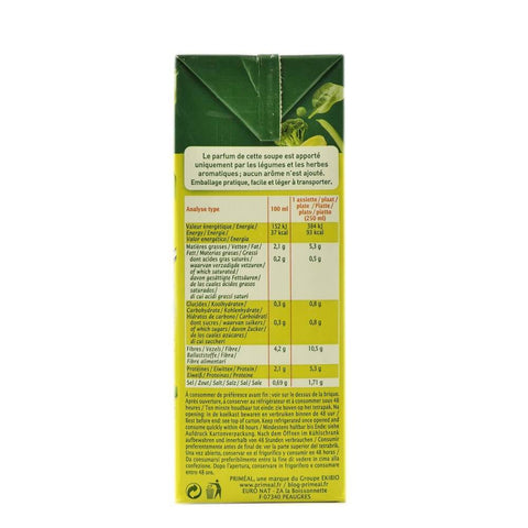 Supa crema cu legume verzi (la cutie tetra pak), bio, 1l