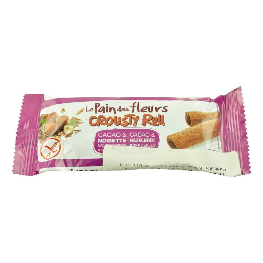 Crousty roll Le Pain des Fleurs fara gluten, bio, 25g