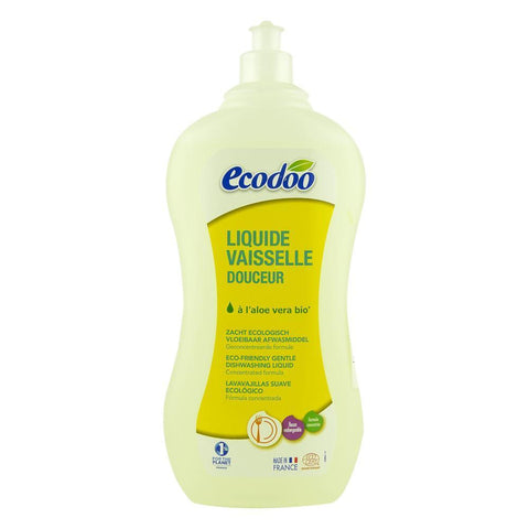 Detergent lichid pentru vase delicat cu aloe vera, bio, 1l
