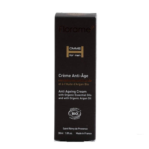 Crema antiageing Florame pentru barbati, bio, 30 ml - Republica BIO