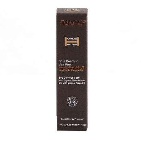 Tratament Florame pentru conturul ochilor, pentru barbati, bio, 10 ml