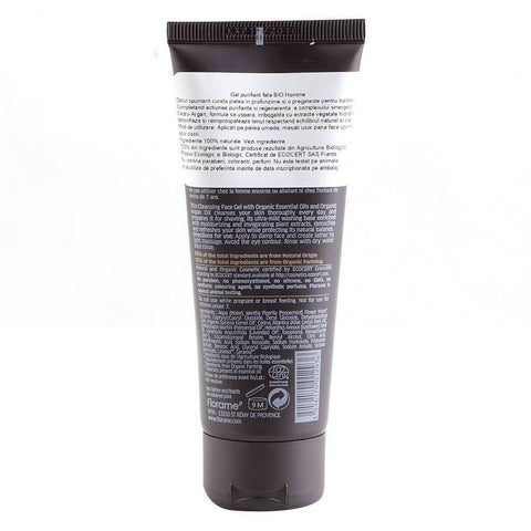 Gel purifiant Florame pentru barbati, bio, 75 ml
