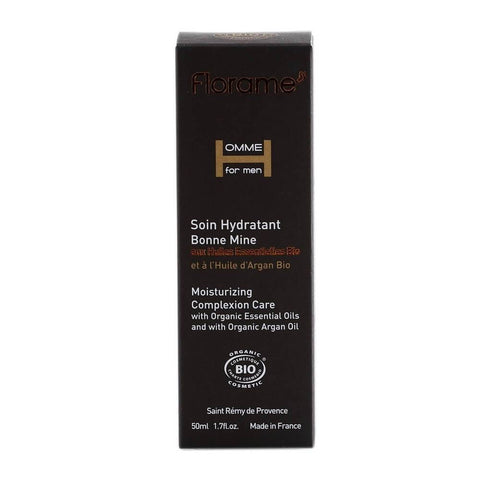 Crema hidratanta Florame Bonne Mine pentru barbati, bio, 50 ml - Republica BIO
