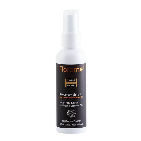 Deodorant spray Florame pentru barbati, bio, 100 ml