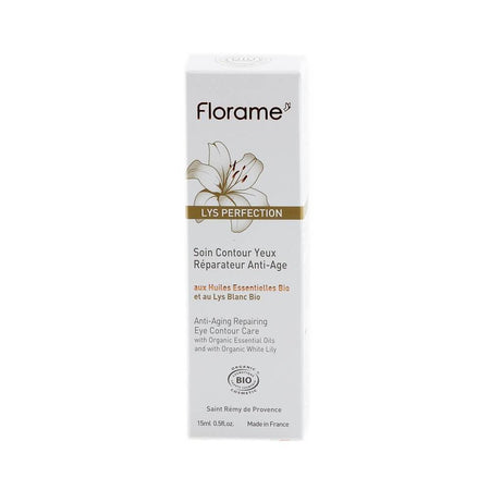 Crema Florame Lys pentru conturul ochilor, bio, 15 ml - Republica BIO