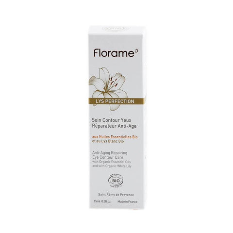 Crema Florame Lys pentru conturul ochilor, bio, 15 ml - Republica BIO