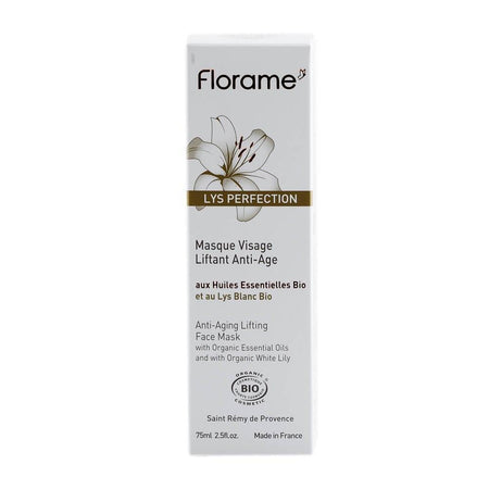 Masca Florame Lys antiageing, bio, 75 ml
