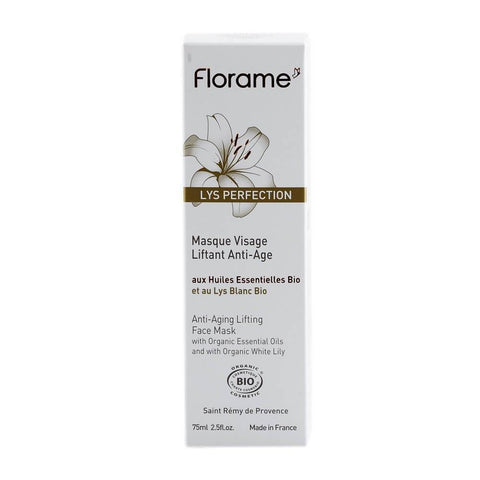 Masca Florame Lys antiageing, bio, 75 ml