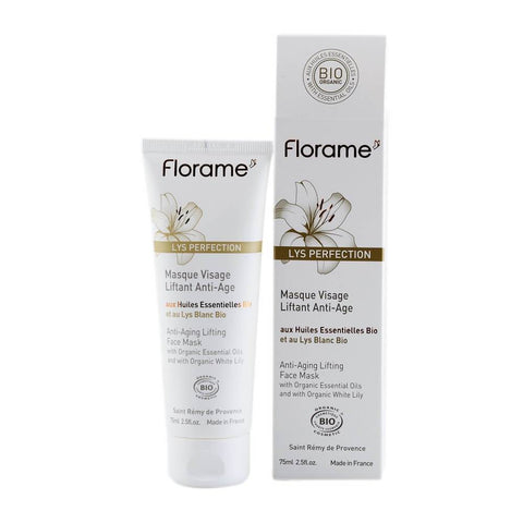 Masca Florame Lys antiageing, bio, 75 ml