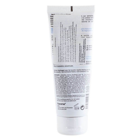 Gel exfoliant si demachiant Florame, bio, 75 ml