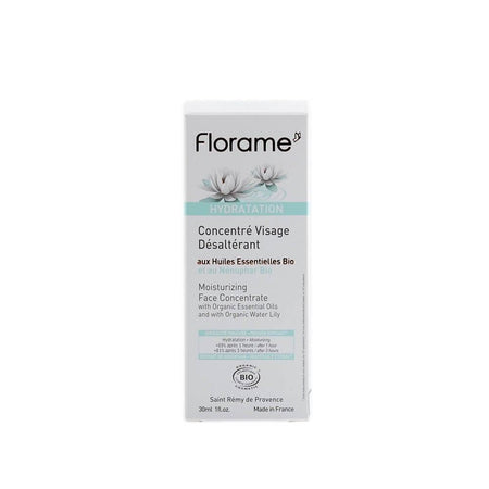 Concentrat hidratant Florame pentru ten, bio, 30 ml
