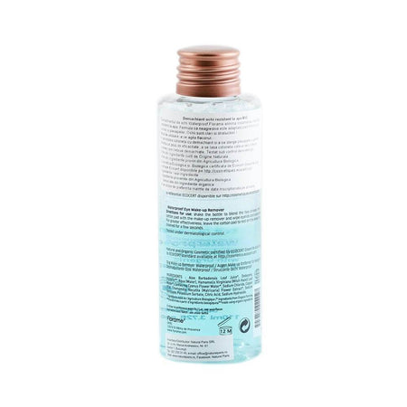 Demachiant pentru ochi Florame, pentru machiaj rezistent la apa, bio, 110 ml