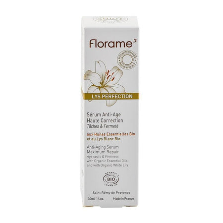 Ser anti-ageing Florame Lys Perfection, haute correction, bio, 30 ml