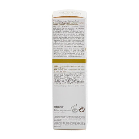 Ser anti-ageing Florame Lys Perfection, haute correction, bio, 30 ml