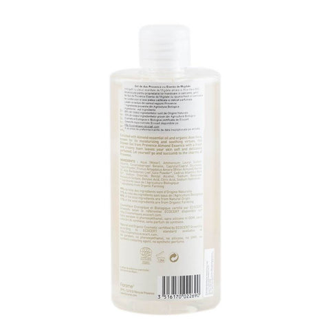 Gel de dus Florame Esenta de migdale de Provence, bio, 500 ml