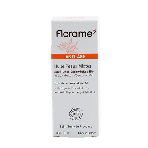 Ulei anti-ageing Florame pentru ten mixt, bio, 30 ml