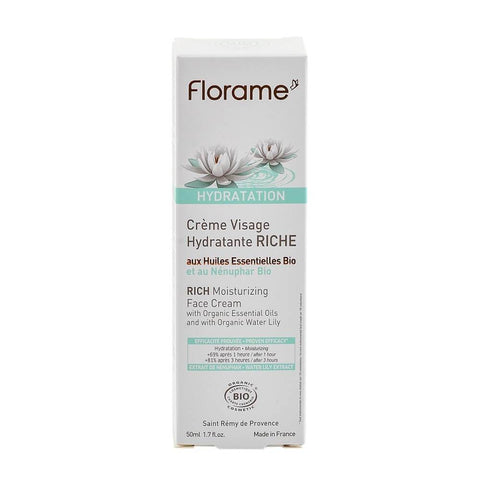 Crema de fata ultra-hidratanta Florame, bio, 50 ml - Republica BIO