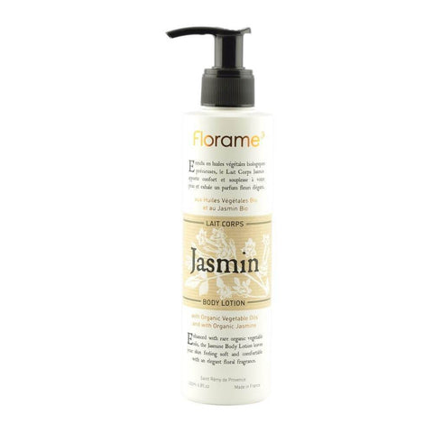 Lapte de corp Florame Jasmin, bio, 200 ml