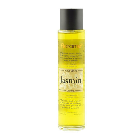 Ulei uscat pentru par si corp Florame Jasmin, bio, 100 ml