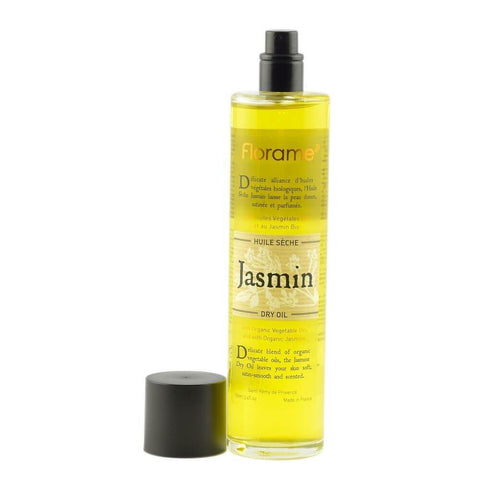 Ulei uscat pentru par si corp Florame Jasmin, bio, 100 ml