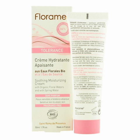 Crema hidratanta calmanta, Florame, bio, 50 ml - Republica BIO