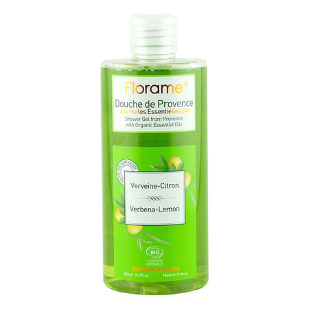 Gel de dus Verbina si  Lamaie, Florame, fara sulfati, bio, 500 ml