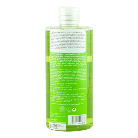 Gel de dus Verbina si  Lamaie, Florame, fara sulfati, bio, 500 ml