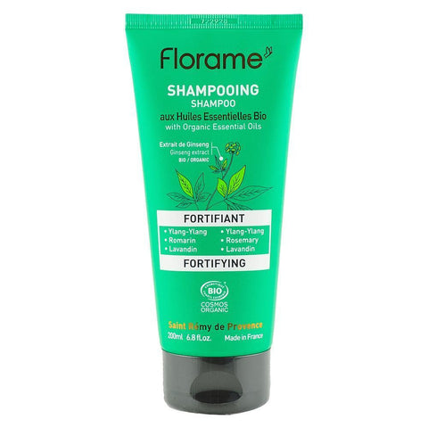 Sampon Fortifiant fara sulfati Florame, bio, 200 ml