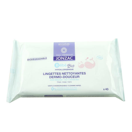 Lavete delicate Jonzac pentru belelusi, bio, 40 buc