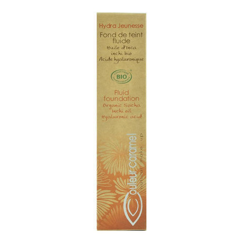 Fond de ten Hydrajeunesse Beige Peau 23, Couleur Caramel, bio