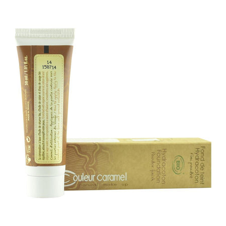 Fond de ten Hydracoton Sable Chaud 14 Couleur Caramel, bio, 30 ml