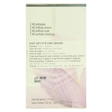 Apa de parfum Divine Orchidee, bio, 50ml - Republica BIO