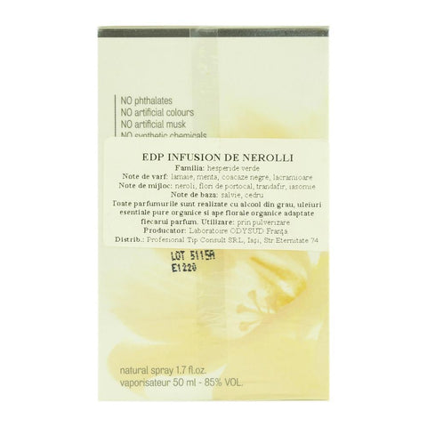 Apa de parfum Infusion de Nerolli, bio, 50ml - Republica BIO