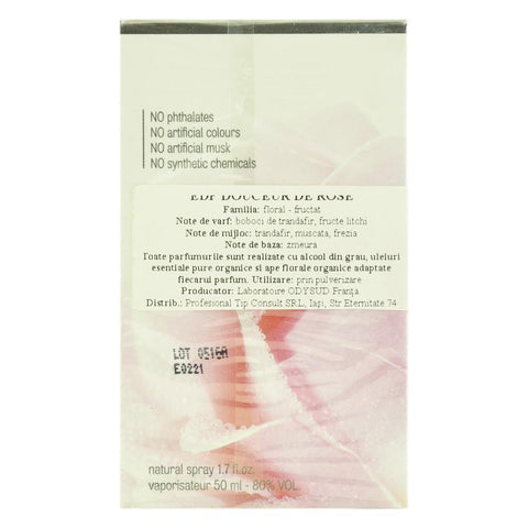 Apa de parfum Douceur de Rose, bio, 50ml - Republica BIO