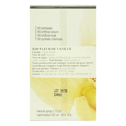 Apa de parfum Fleur de Vanille, bio, 50ml - Republica BIO