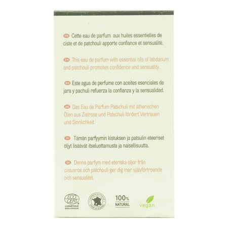 Apa de parfum Patchouli Essentiele, bio, 50ml - Republica BIO